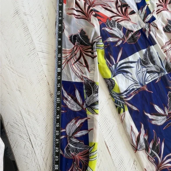 Philosophy Blue and Yellow Graphic Midi Dress - Picture 9 of 10